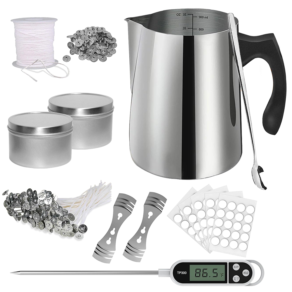 Candle Making Wicks - Starter-Set für die Kerzenherstellung, inklusive Kerzenherstellung,