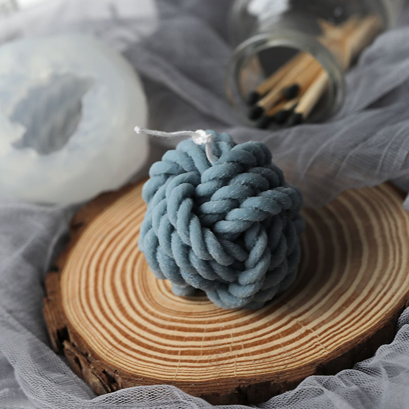 Candle Making Jelly - 3D Wolle Form Kerze Form Duftkerze