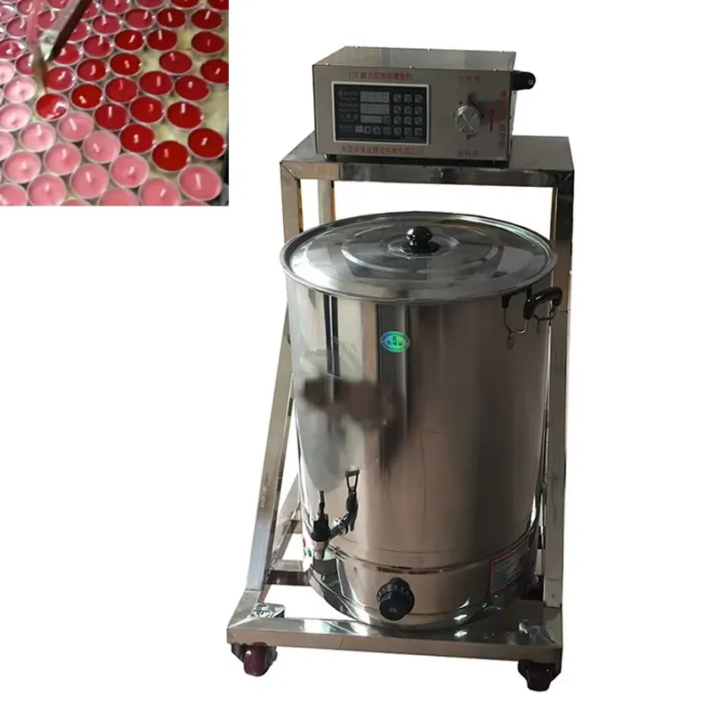 Candle Making Machine - Elektrischer Paraffinwachs-Schmelztopf für Kerzenherstellung, DIY-Bastelheizgerät mit