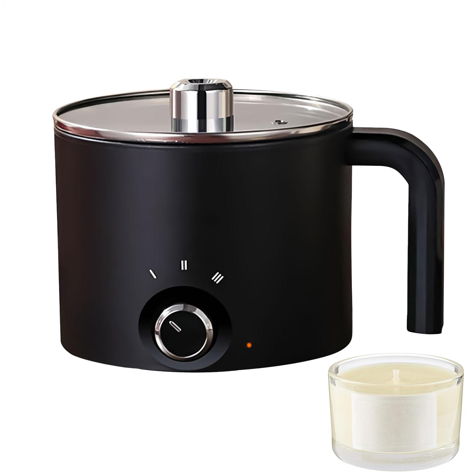 Candle Making Business - Kerzenwachs-Schmelztopf 1,5L Großer Edelstahl Elektrischer Antihaft-Kerzenherstellungstopf