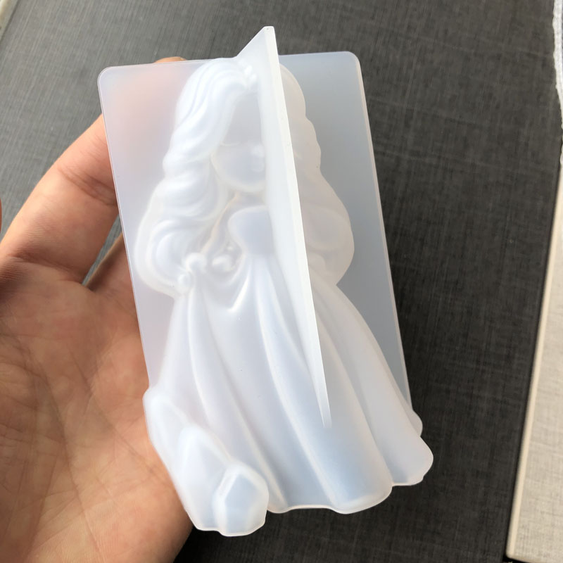 3D süße Prinzessin Silikon Ker – Candle Making Business Bewertung und Preis