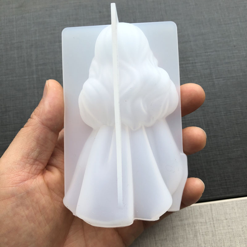 3D süße Prinzessin Silikon Ker – Candle Making Business Bewertung und Preis