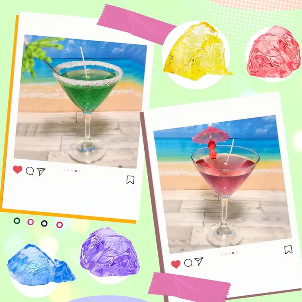 200 g gelbes, transparentes Ge – Candle Making Jelly Bewertung und Preis