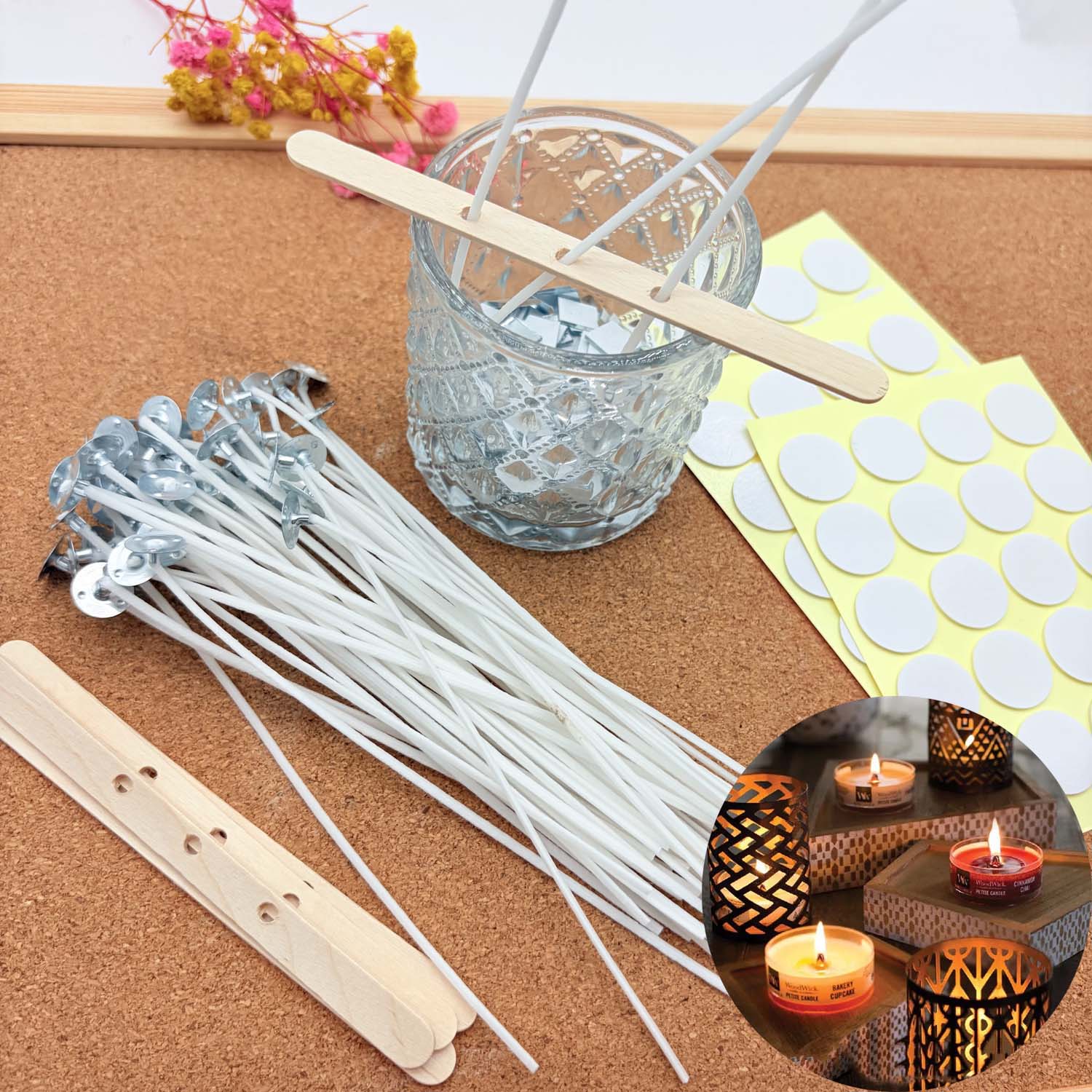 1 SET Kerzenherstellungs-DIY-K – Candle Making Wicks Bewertung und Preis