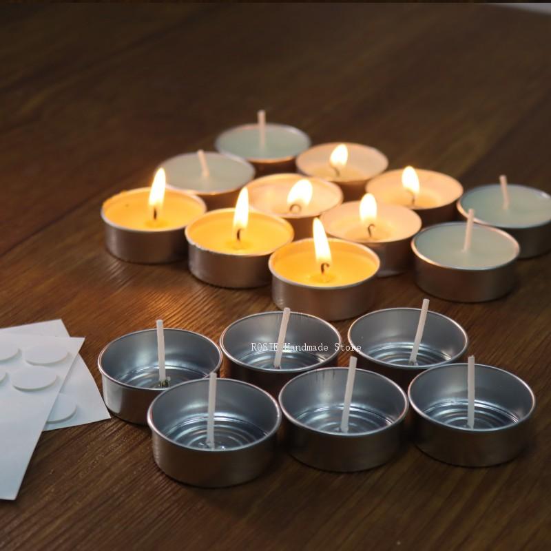 Leere Tee wachs runde Aluminiu – Candle Making Wicks Bewertung und Preis