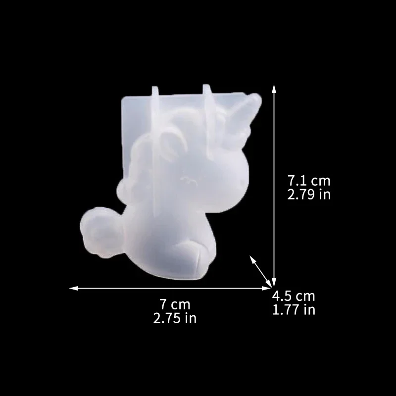 3D Geometrische Silikon Einhor – Candle Making Business Bewertung und Preis