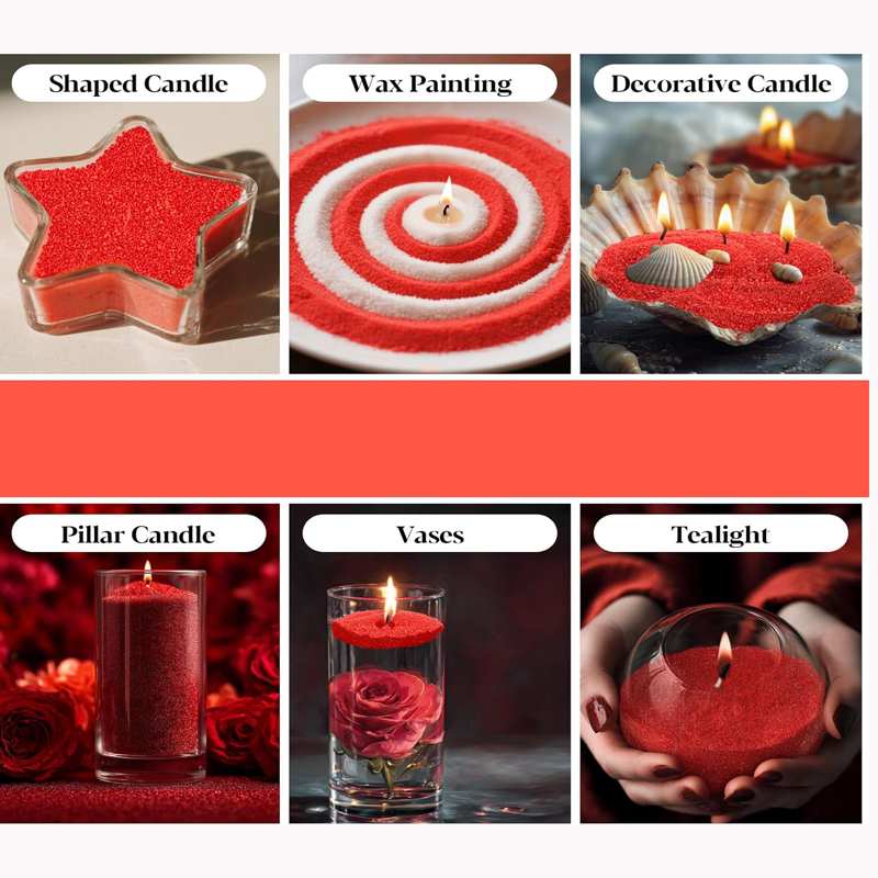 100 g grüne, weiße, rote Sandp – Candle Making Wicks Bewertung und Preis