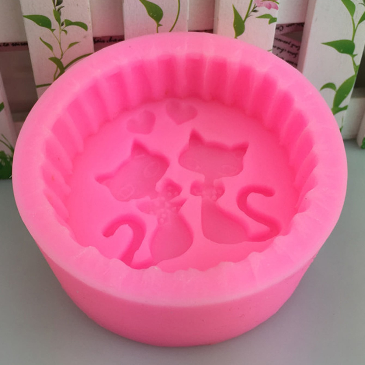 1-teilige Silikon-Katzen-Seife – Candle Making Jelly Bewertung und Preis