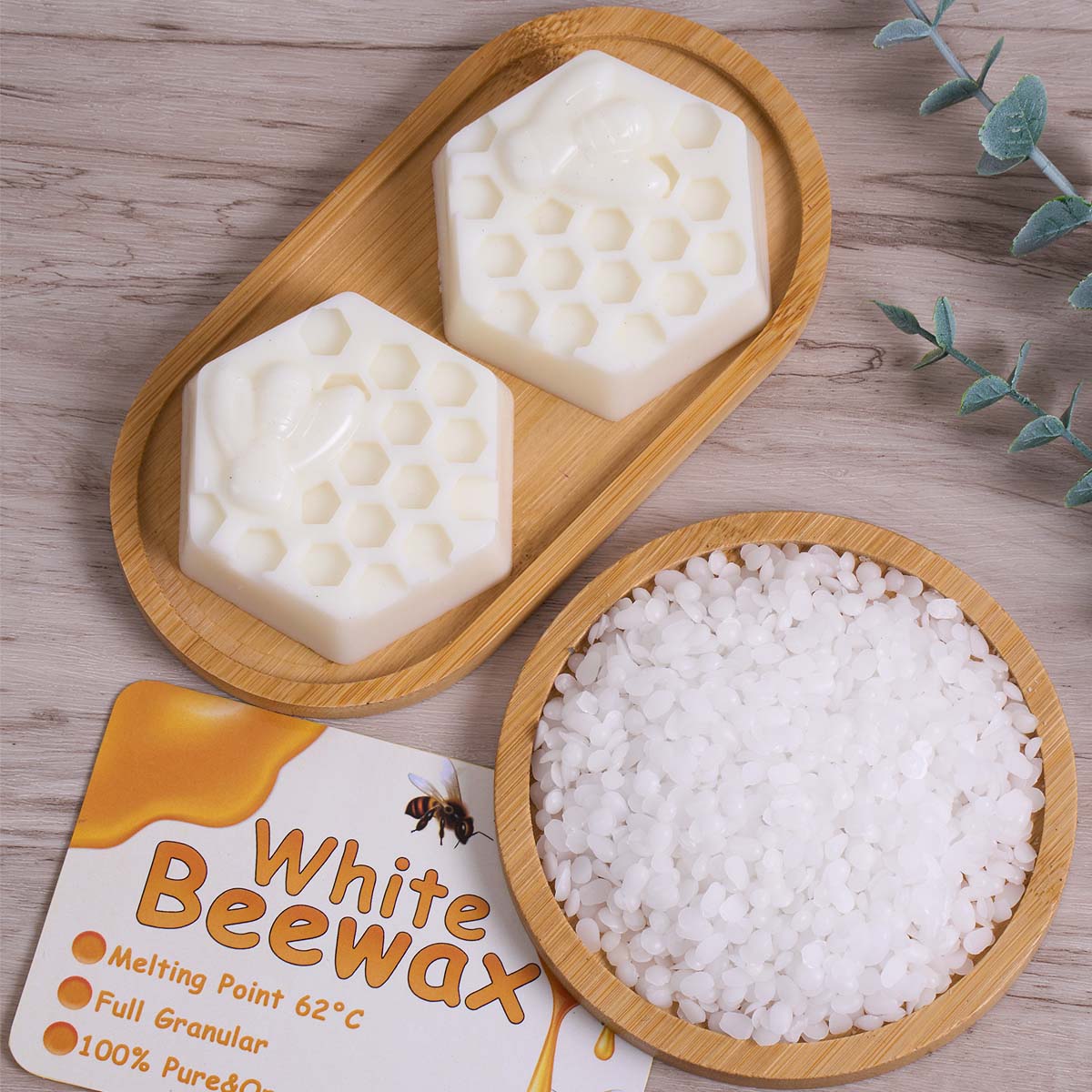 Weißes Bienenwachs, reines nat – Candle Making Wicks Bewertung und Preis