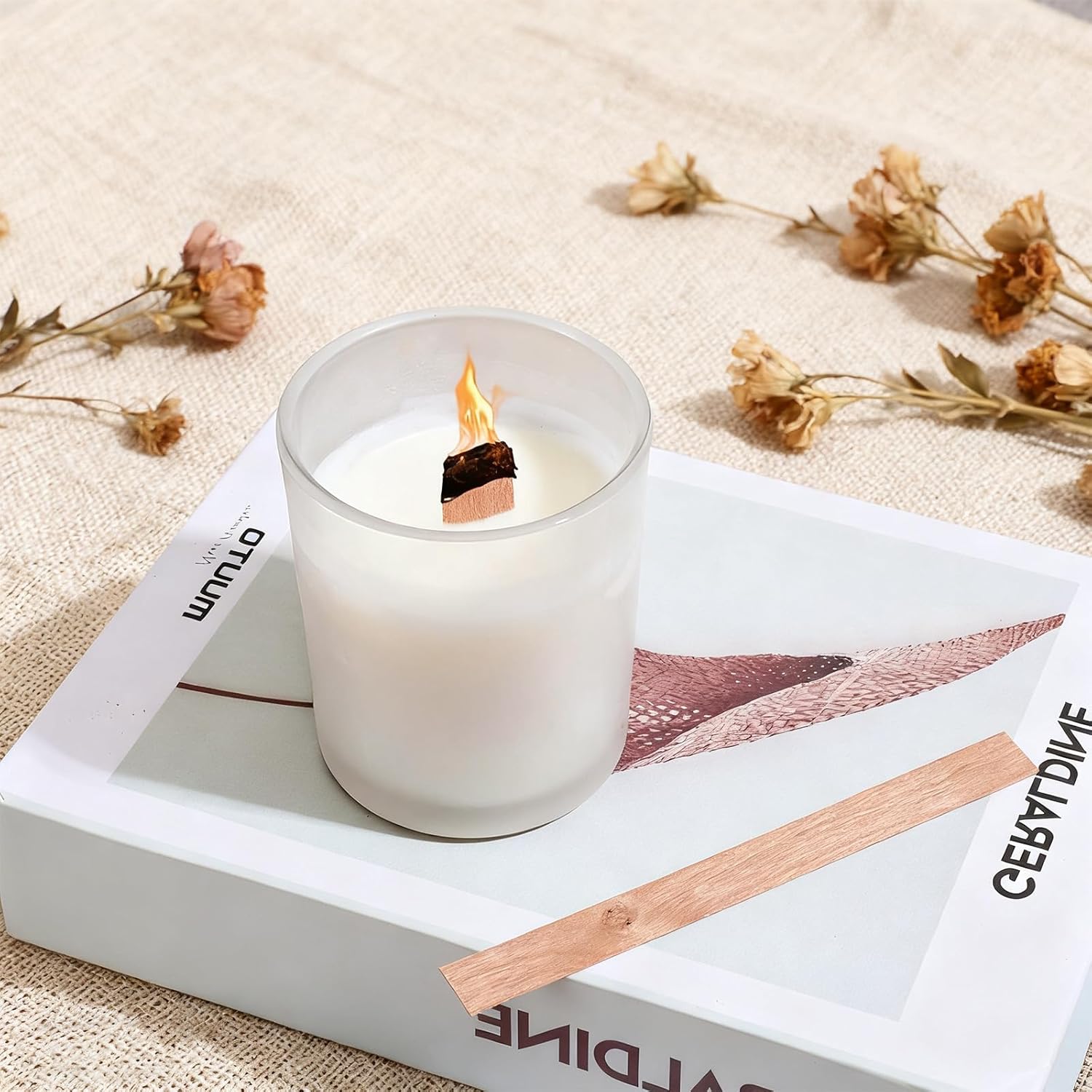 60 Stück Holzdochte für die Ke – Candle Making Wicks Bewertung und Preis