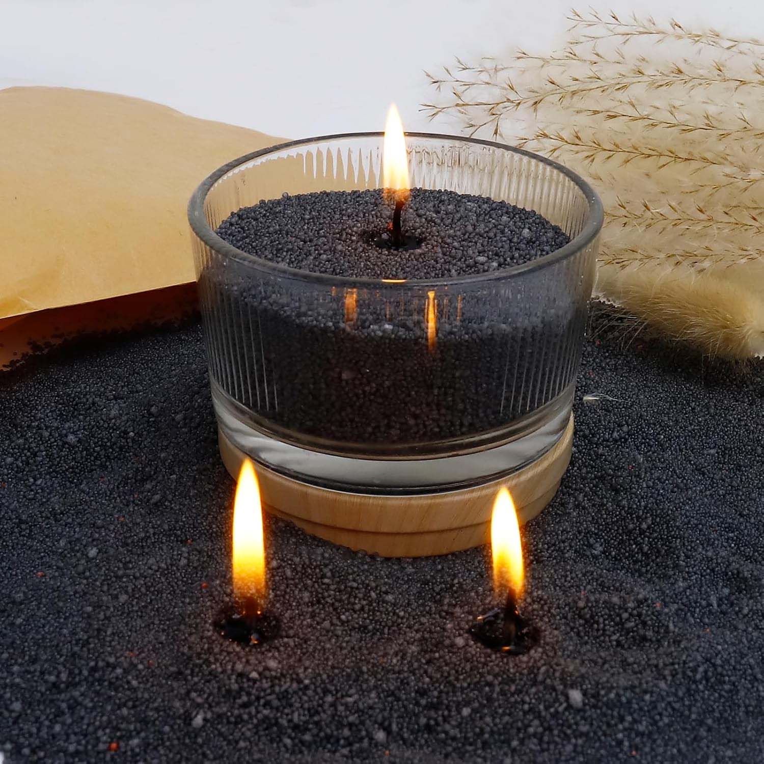 Schwarzer Kerzensand mit Docht – Candle Making Wicks Bewertung und Preis